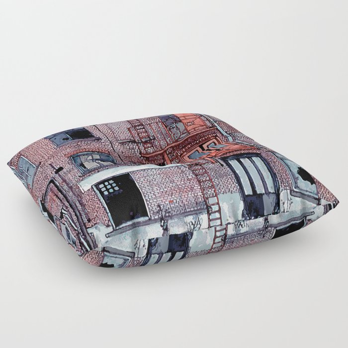 Warehouse Floor Pillow By Turquog Society6
