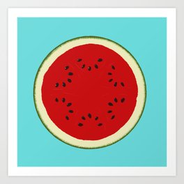 Watermelon  Art Print