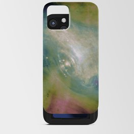 Crab Nebula dark pastels iPhone Card Case