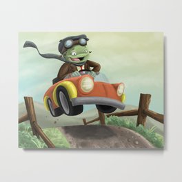 Mr. Toad's Wild Ride Metal Print