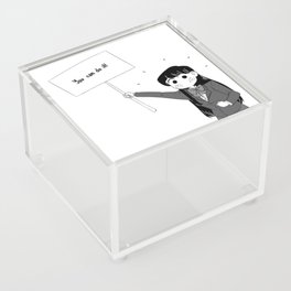 Komi-San You Can Do It! Acrylic Box