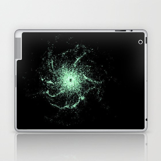 Abstract energy beam Laptop & iPad Skin
