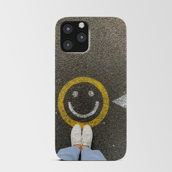Happiness is to live every day iPhone Card Case