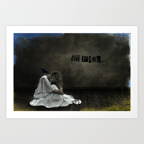 Suppression Art Print