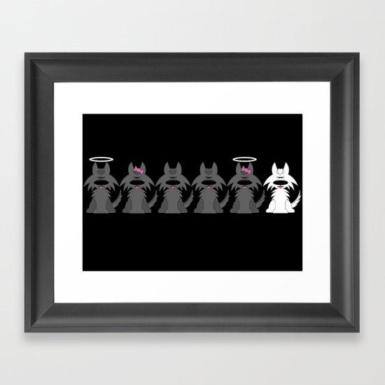 The Pack Framed Art Print