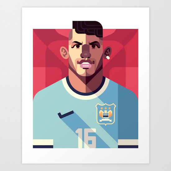 KA16 | Sky Blues Art Print