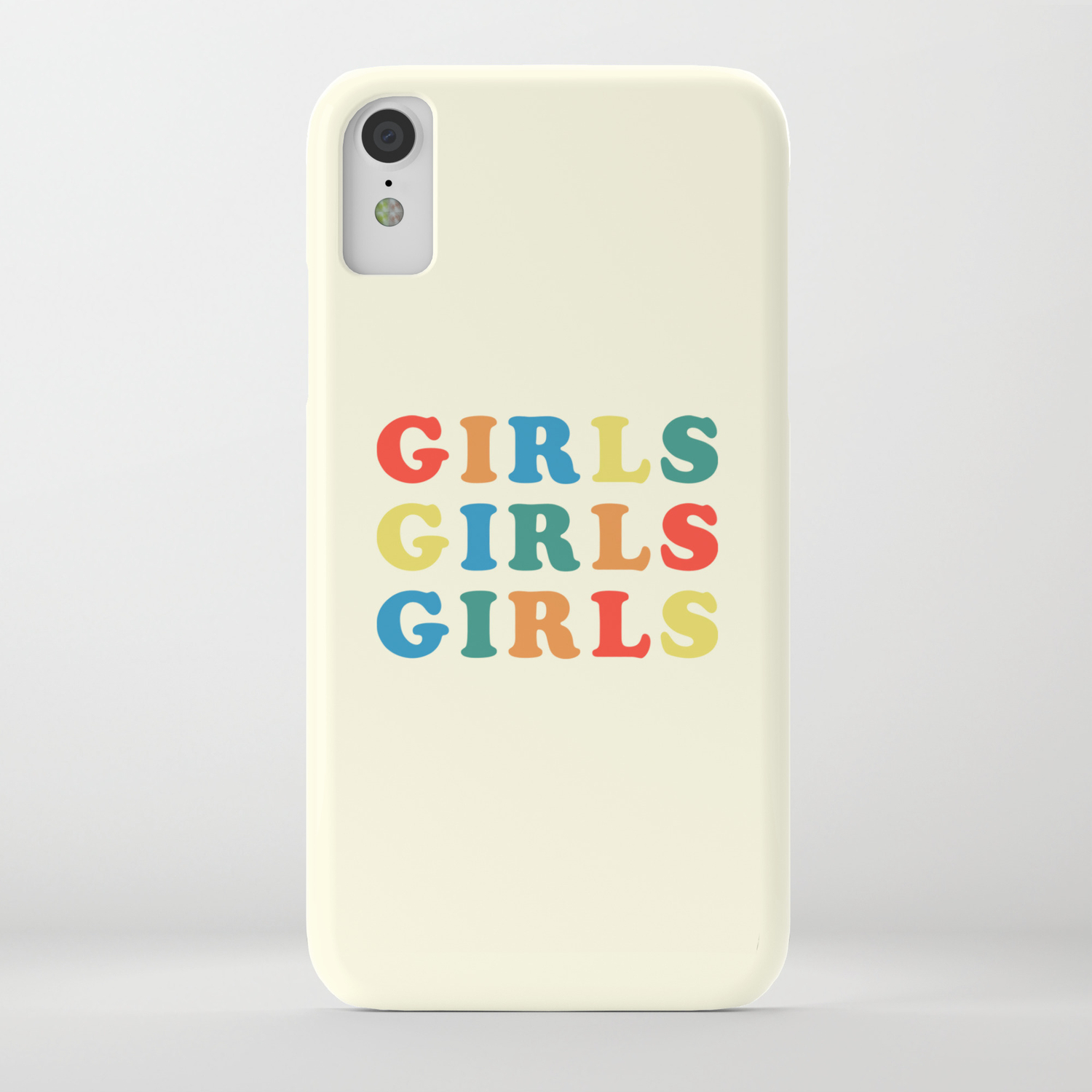 Girls Girls Girls Feminist Quote Iphone Case By Envyart Society6