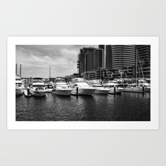Small Boats Art Print