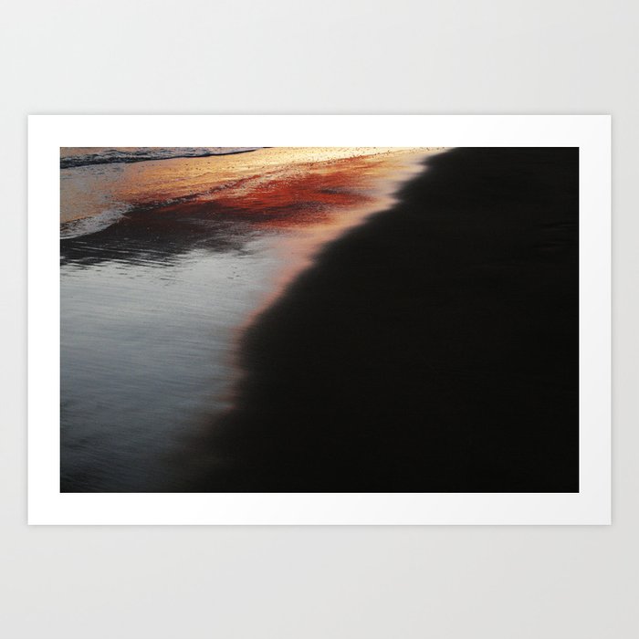 Sand Sunset Art Print