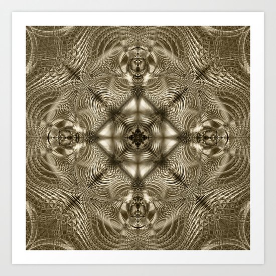 Grandma's Lace Art Print