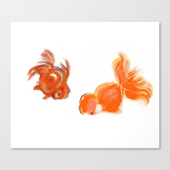 goldfish 1 Canvas Print