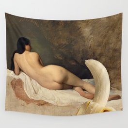 Study of a Reclining Nude | Banana Collection Wall Tapestry