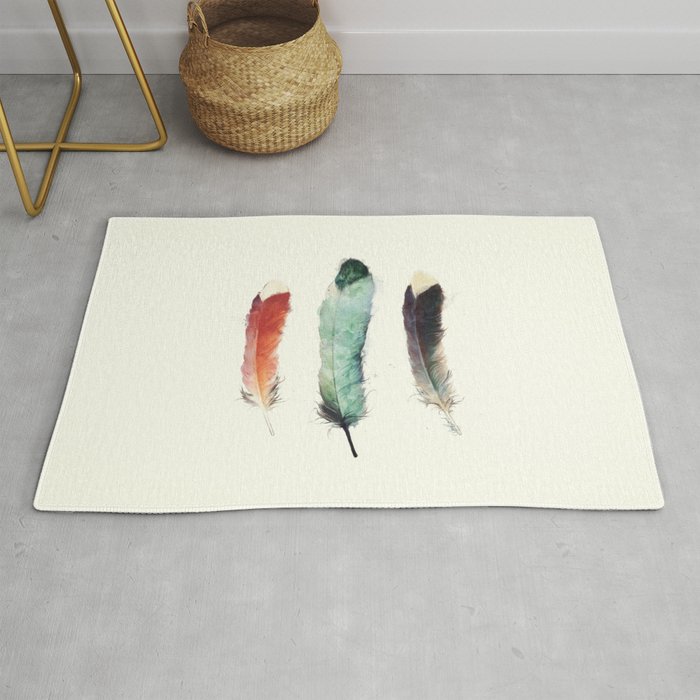 Feathers Rug