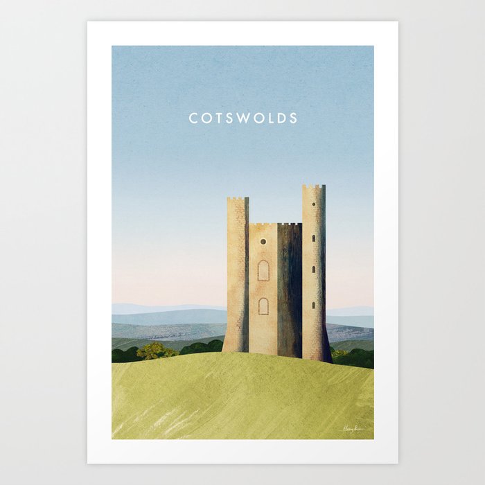 Cotswolds, England Art Print