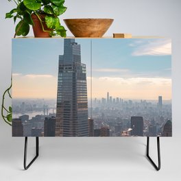 New York City Colorful Photography Credenza