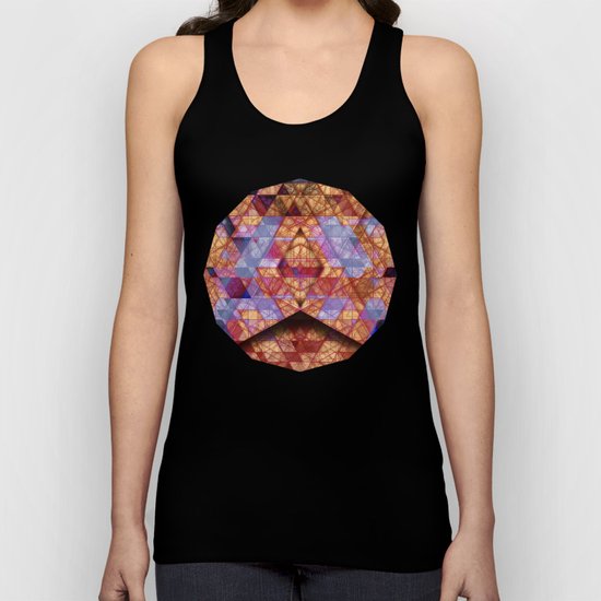 Triangles at Night Unisex Tank Top