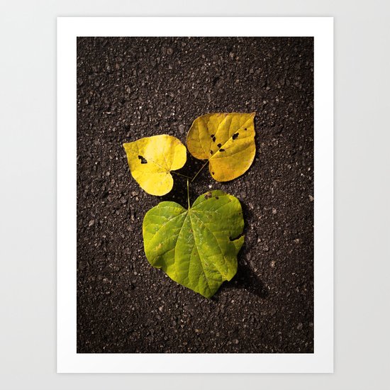 Leaf Love No.2 Art Print