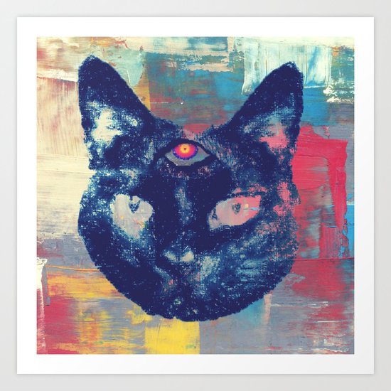 All Seeing Gat Art Print