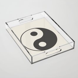 Yin Yang Acrylic Tray