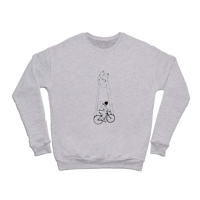 Follow the thing in your chest Crewneck Sweatshirt