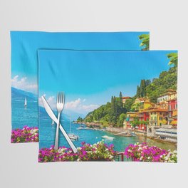 Positano, Italy, Beach Vacation, Summer Day Placemat