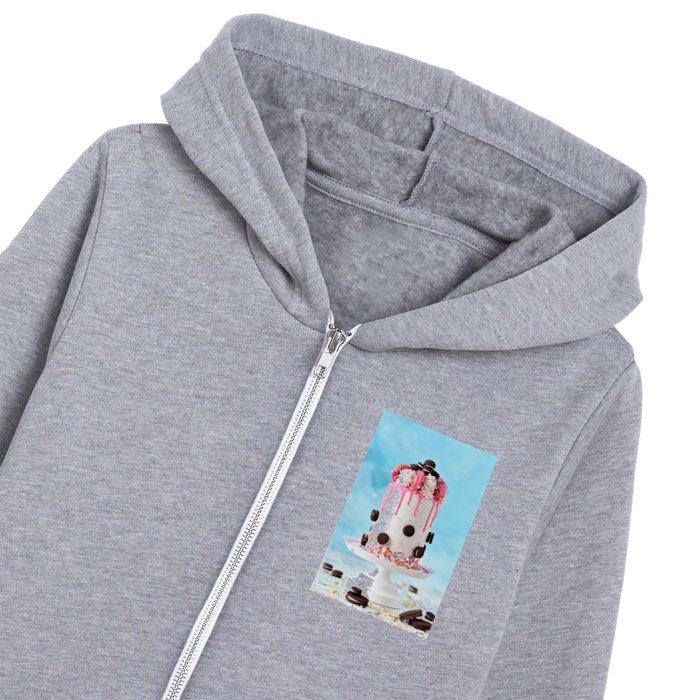 Birthday Cake Kids Zip Hoodie