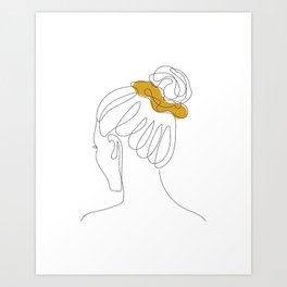 Scrunchie Art Prints For Any Decor Style Society6 Behold, the humble hair scrunchie! scrunchie art prints for any decor