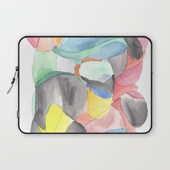 Life and Meaning 2| Abstract Watercolors Laptop Sleeve