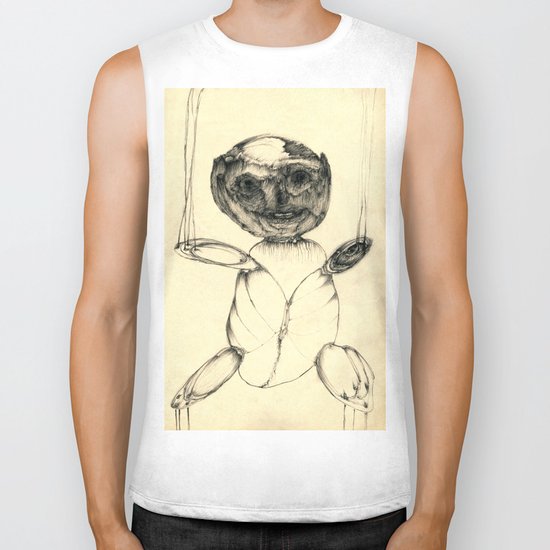 Teddy bear Biker Tank