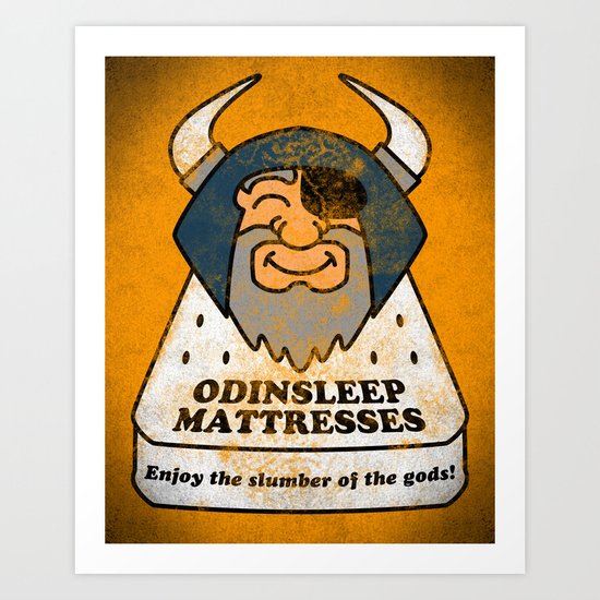 Odin - Odinsleep Mattresses Art Print