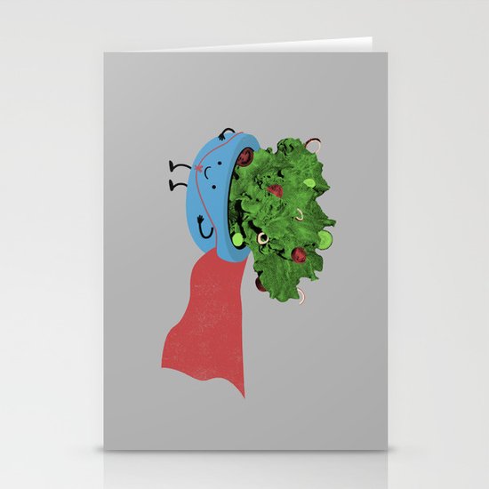 Super Salad Stationery Cards