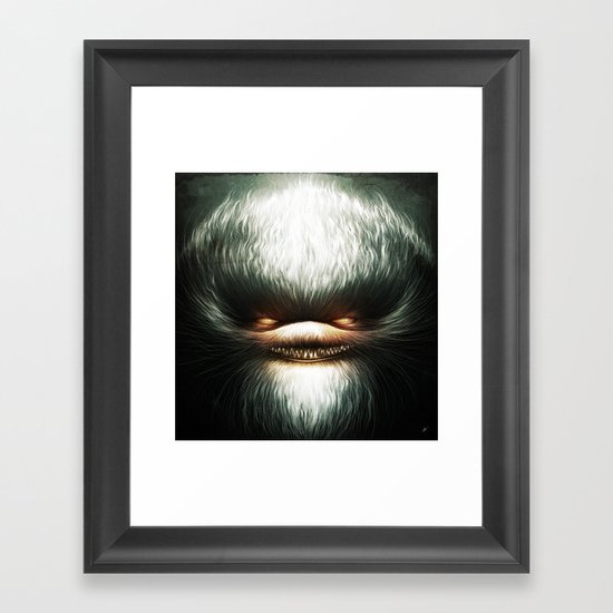Little Evil Framed Art Print