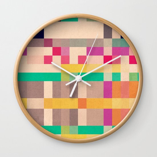 quilt Wall Clock
