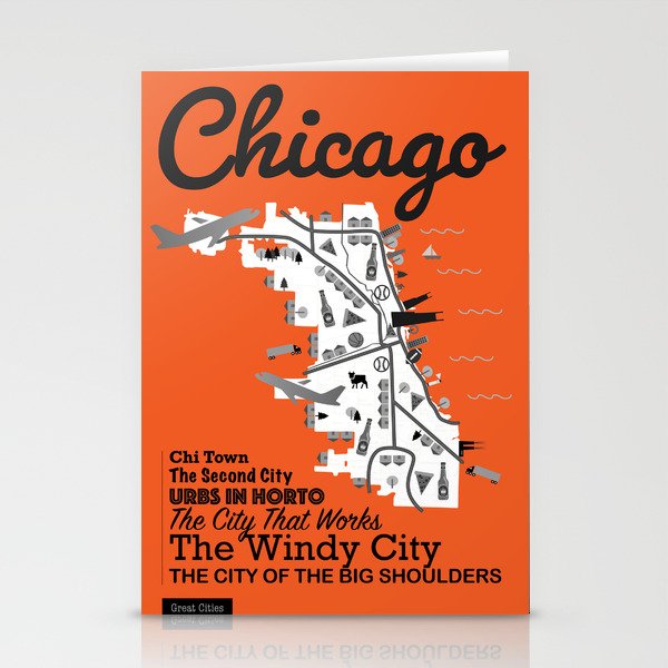 Great Cities: Chicago Stationery Cards