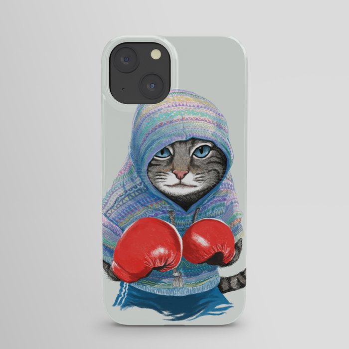 Boxing Cat iPhone Case
