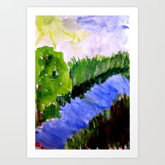 Summer, where are you Art Print