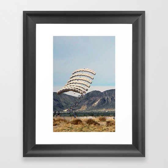 Skydive Framed Art Print