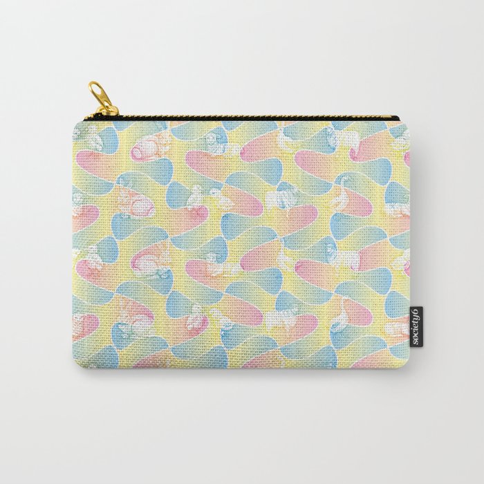 Easter Animals Pastel Pattern Carry-All Pouch