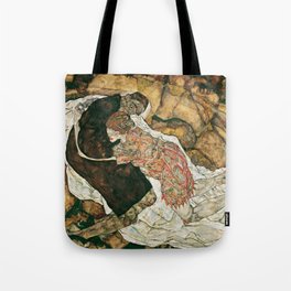 Egon Schiele - Death and Girl Tote Bag