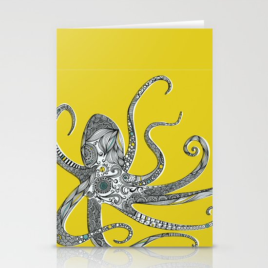 Octopus Stationery Cards