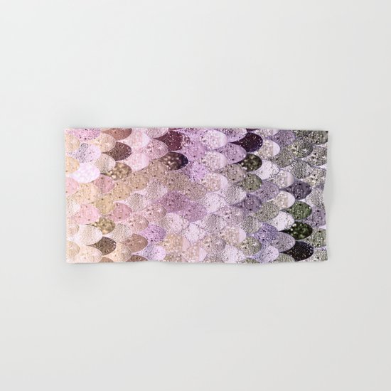SUMMER MERMAID MOONSHINE GOLD Hand & Bath Towel