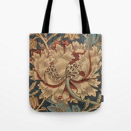 William Morris Honeysuckle Floral Tote Bag