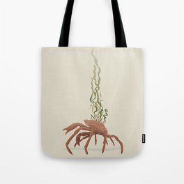 Seaweed Graphics Spider Crab Tote Bag