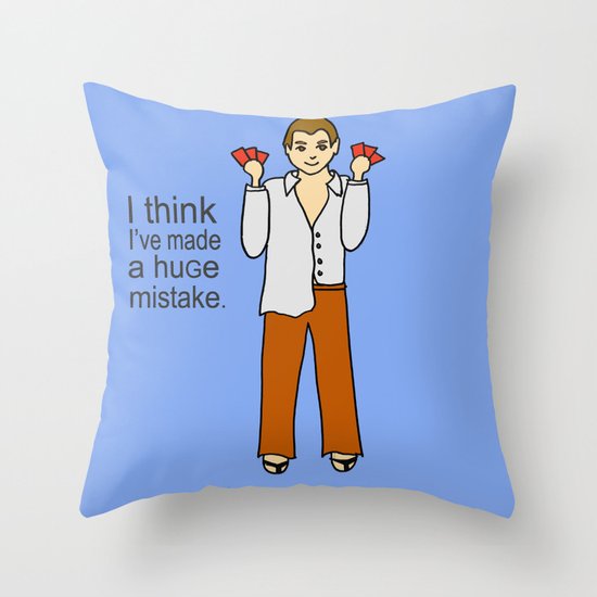 GOB Bluth Throw Pillow