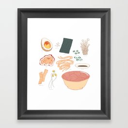 Ramen Framed Art Print