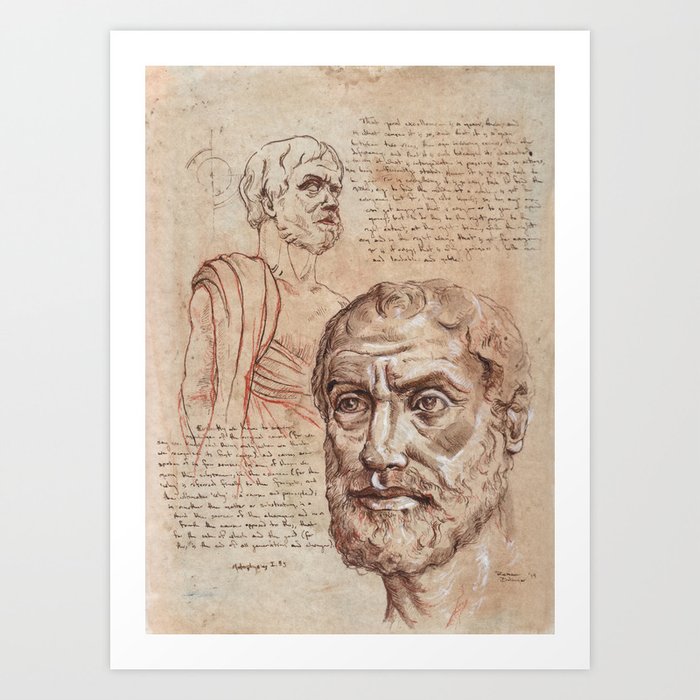 Aristotle Art Print
