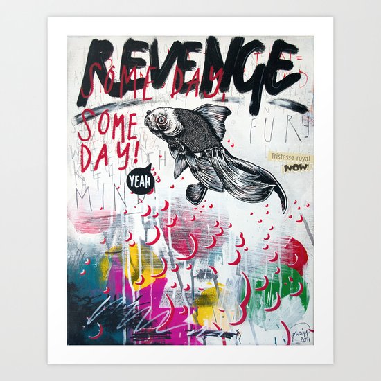 Revenge Art Print