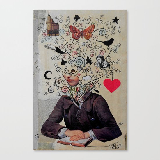little romantic Canvas Print