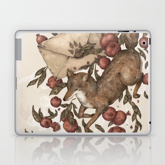 Coyote Love Letters Laptop & iPad Skin