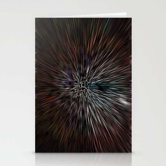 3D abstract Art Stationery Cards